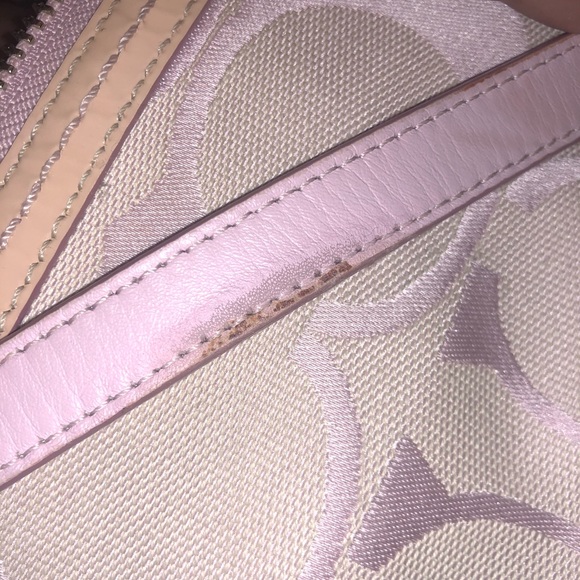 Coach Signature Stripe Convertible Handbag F13674 - Picture 6 of 6